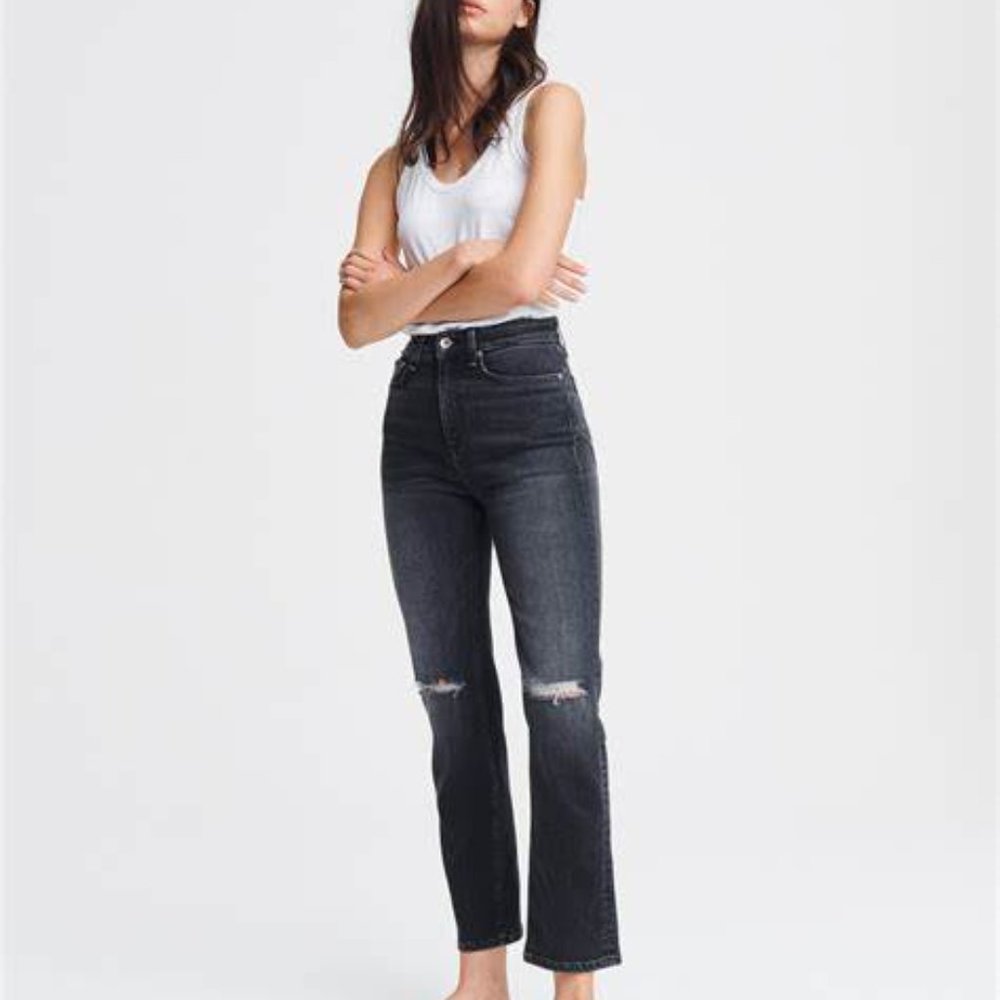 rag & bone GRAFTON NINA HIGH-RISE ANKLE CIGARETTE JEAN